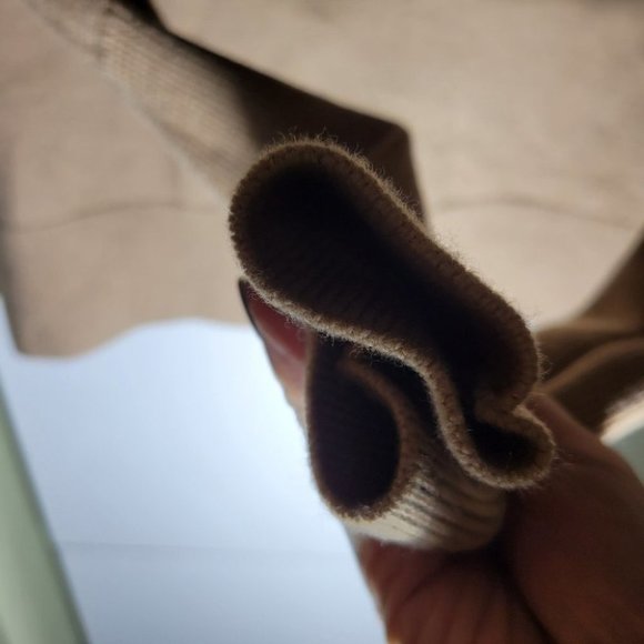 ARITZIA wilfred cyprie mock neck turtleneck sweater beige small - Picture 5 of 10